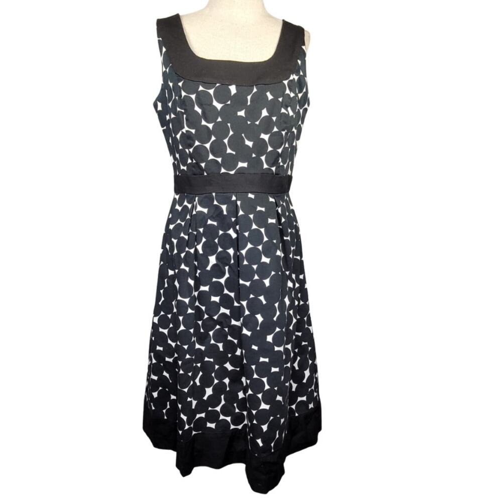 Black and White Poka Dot Dress Size 8